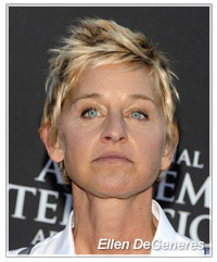Ellen DeGeneres hairstyles