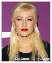 Christina Aguilera hairstyles