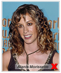 Alanis Morissette hairstyles