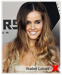 Isabel Lucas hairstyles