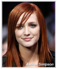 Ashlee Simpson hairstyles