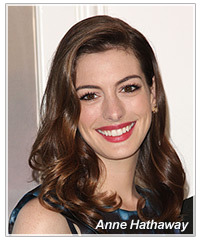 Anne Hathawayl hairstyles