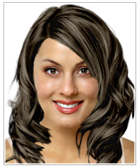 oval face hair style