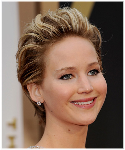 Click here to try on this Jennifer Lawrence hairstyle