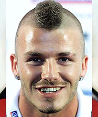 David Beckham hairstyles