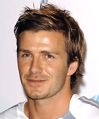 David Beckham hairstyles