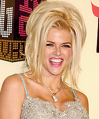 Anna Nicole Smith hairstyles