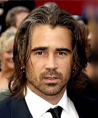Colin Farrell hairstyles