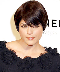 Selma Blair Wedge Hairstyle