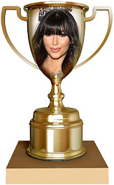 Kim Kardashian trophy