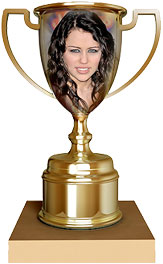 Miley Cyrus trophy