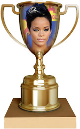 Rihanna trophy
