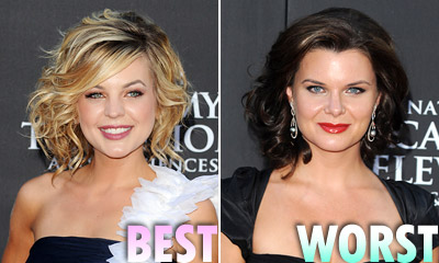 Kirsten Storms and Heather Tom hairstyles