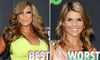 Wendy Williams and Lori Loughlin hairstyles