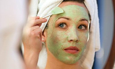 face mask beauty treatment