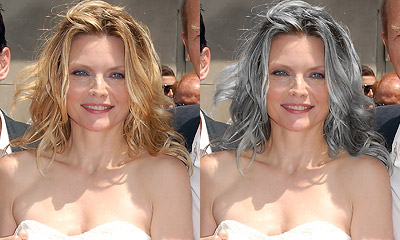Michelle Pfeiffer hairstyles