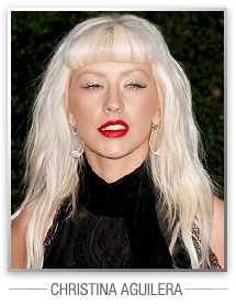 Christina Aguilera hairstyles