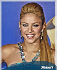 Shakira hairstyles