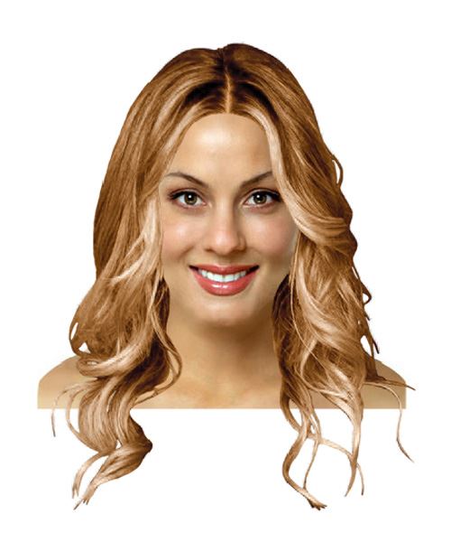 golden skin tone hair color