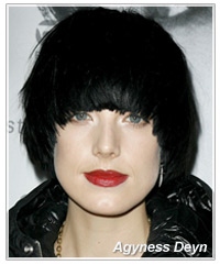 Agyness Deyn hairstyles