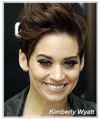 Kimberly Wyatt hairstyles