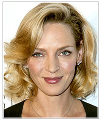 Uma Thurman hairstyle