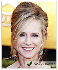 Holly Hunter hairstyles