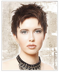 Short Jagged Layered Hairstyles