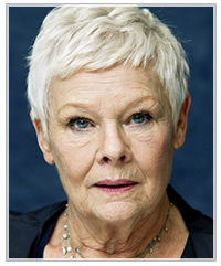 Judi Dench hairstyles