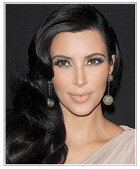 Kim Kardashian hairstyles