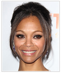 Zoe Saldana hairstyles