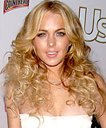 Lindsay Lohan bohemian hairstyle