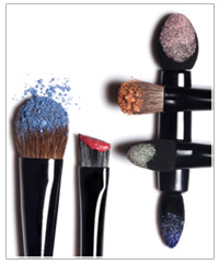 Makeup brushes