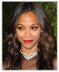 Zoe Saldana hairstyles