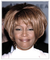 Whitney Houston hairstyles