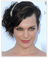 Milla Jovovich hairstyles