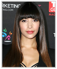 Hannah Simone hairstyles