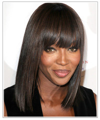 Naomi Campbell hairstyles