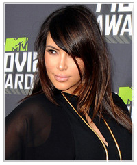 Kim Kardashian hairstyles