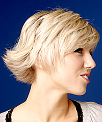 Straight short hairstyles