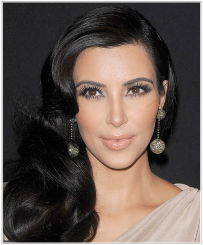 Kim Kardashian hairstyles