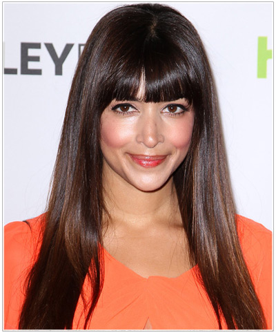 Hannah Simone hairstyles