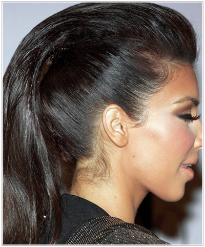 Kim Kardashian hairstyles