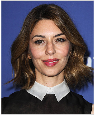 Sofia Coppola hairstyle