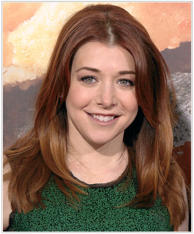 Alyson Hannigan hairstyle