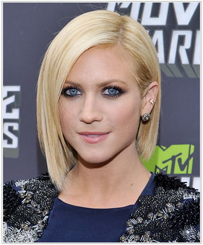 Brittany Snow hairstyle