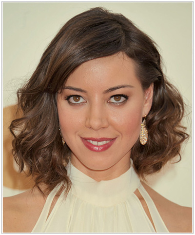 Aubrey Plaza hairstyle