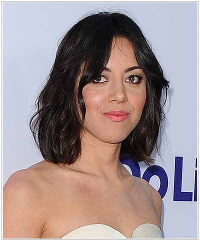 Aubrey Plaza hairstyle