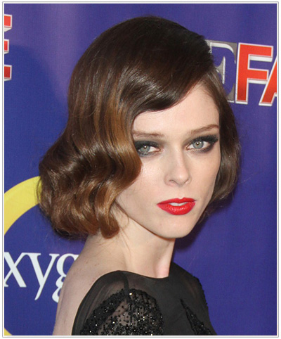 Coco Rocha hairstyle