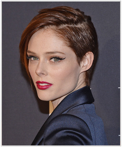 Coco Rocha hairstyle